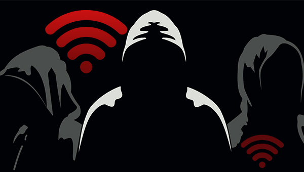 Hacker attacking is common in WiFi network.