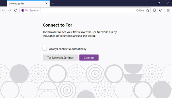 Hide IP address with Tor browser