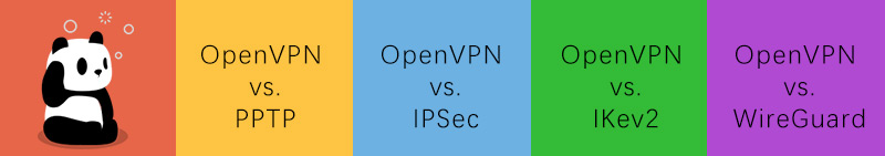 OpenVPN protocol vs others