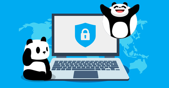 PandaVPN safeguards your online privacy.