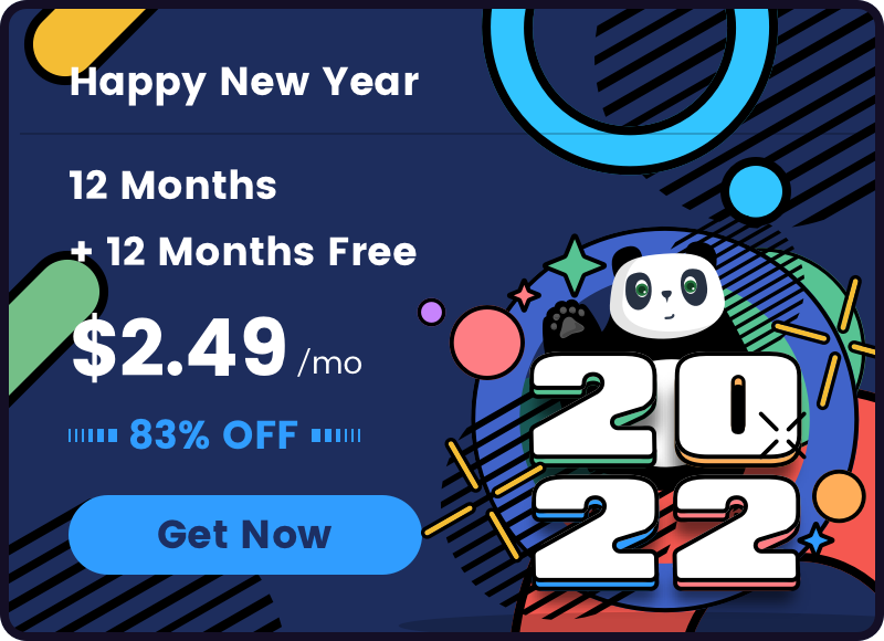 Time-limited sale of PandaVPN