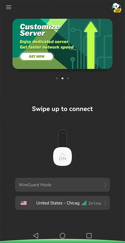PandaVPN 支持 WireGuard 协议