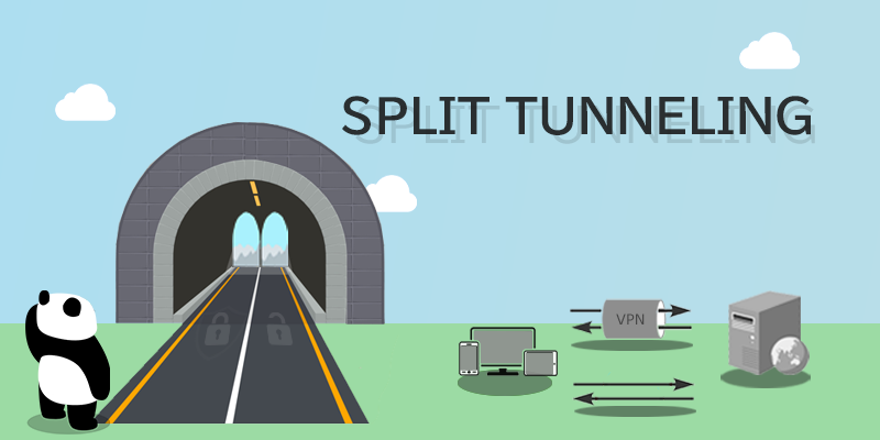 VPN split tunneling