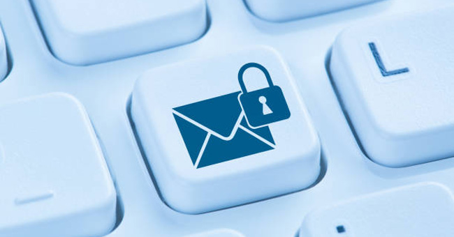 Use encrypted emails to protect online privacy.