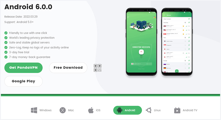 Download PandaVPN for Android