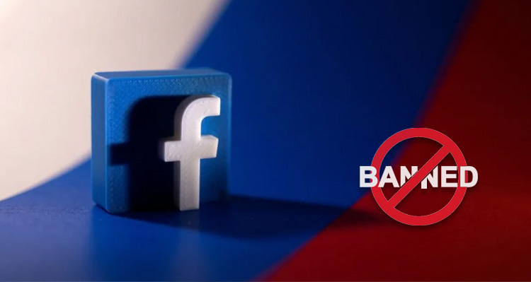 russia bans facebook