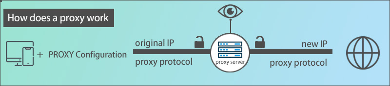 How does a proxy server work 