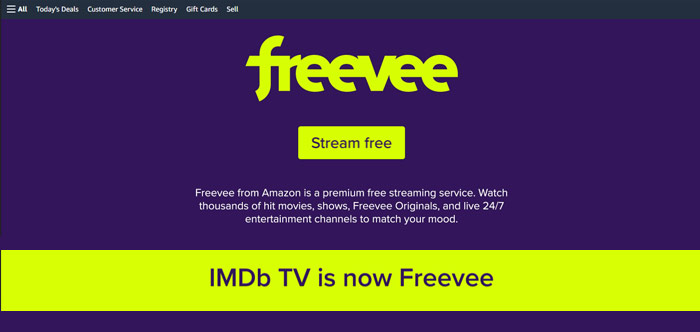 : IMDb TV will be renamed  Freevee