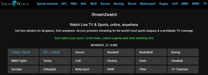 Access vipbox.sx. BuffStreams: Best Sports Streaming Online