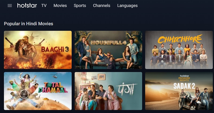 Online bollywood movies streaming on sale sites