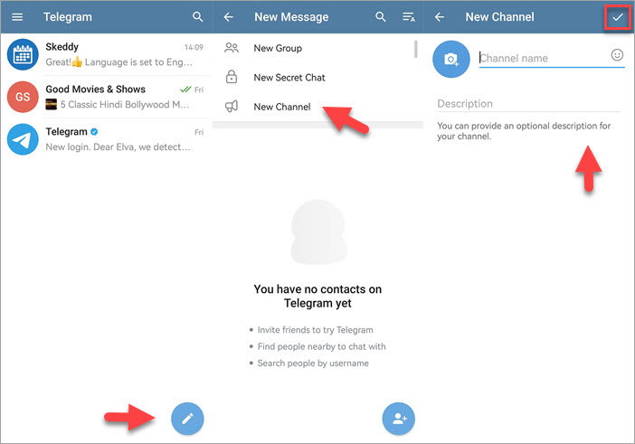 Create Telegram Channel